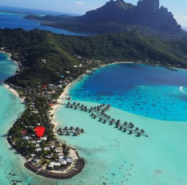 Ferienwohnung Matira House Bora Bora Exterior foto
